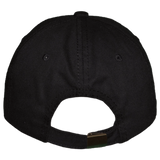 Made in the USA black dad hat #VeryAmerican (back)