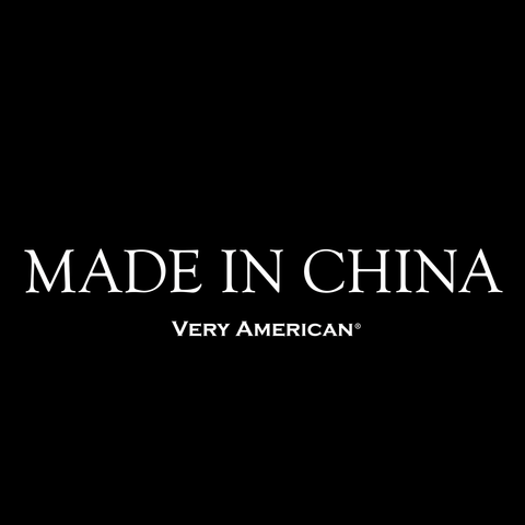 Made in the USA quote t-shirt - "Made in China" #VeryAmerican