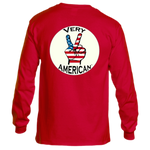 Made in the USA Vintage Logo red long sleeve #VeryAmerican