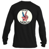 Made in the USA Vintage Logo black long sleeve #VeryAmerican