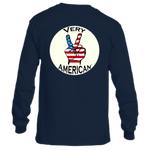 Made in the USA Vintage Logo navy long sleeve #VeryAmerican